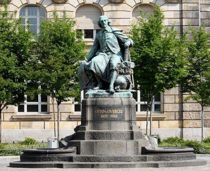 Bild Otto von Guericke Denkmal Magdeburg